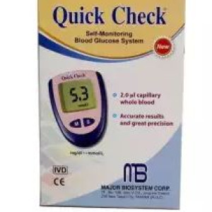 Quick Check Diabetes Glucometer