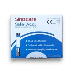 safe accu blood glucose test strip