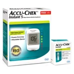 accu chek doctor blood glucose test meter