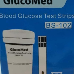 GlucoMed Blood Glucose Test Strip