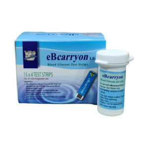 eBcarryon Blood Glucose Monitor 60 Test Strips