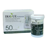 DIAVUE Prudential Glucose Test Strip (50pcs)