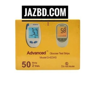 Advanced Test Strip-50 Count (2 Pack, Black) Model: G-423AS